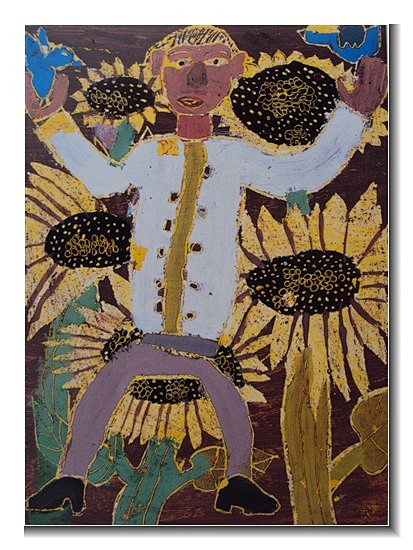 个性精神的展现 - 荒娃版画 - 荒娃版...