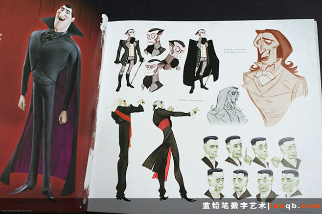 精灵旅社角色设计