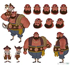 #涂图分享# 韩国插画设计师 Hong SoonSang一组角色卡通作品欣赏O网页链接 ​​​​