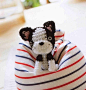 Crochet Amigurumi free pattern dog: 