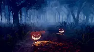 魔法夜林中的万圣节南瓜