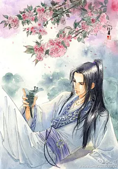 手绘古风人物系列-中性色及其他...美人 &amp; 古装美人&amp; 古风美人&amp;手绘头像&amp;古风场景&amp;古风意境&amp;古风手绘&amp;古风风景&amp;唯美古风...(658×941)
