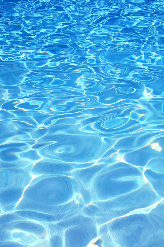 水波 水 水面 蓝色的水 水纹 夏季 炎...