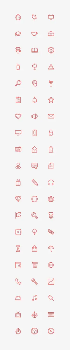 win8扁平风格红色的网页界面工具包图标素材psd下载 http://www.17sucai.com/pins/7373.html