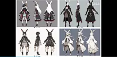 【用ai生成100张三视图人物立绘插图⑧-效果测试】nijijourney【AI绘画】_哔哩哔哩_bilibili