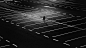 城市, 人, 街, 夜, 灯, 男子, 黑暗, 孤独, Blackandwhite, 停车, 路, 路灯