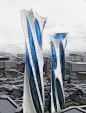 Conceptual architecture 2 by Vladimir Ostangov, via Behance #architecture ☮k☮