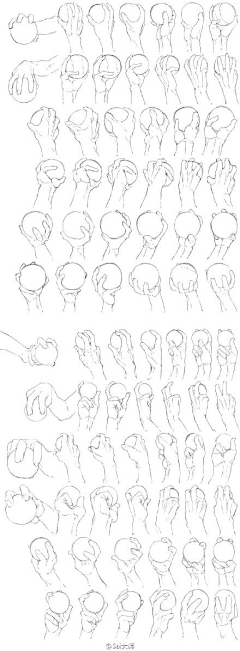 社会你羯爷采集到手脚的画法【基础薄弱但是不要说出来系列】