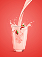 牛奶Behance