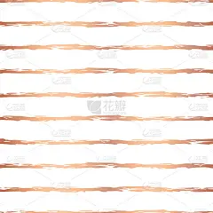 玫瑰金箔画笔触描水平线