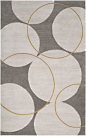 Goa Dk Gray 8X11 Area Rug