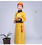 儿童古装男女童清朝太子阿哥服贝勒服满族少爷服男孩古代演出服装-tmall.com天猫