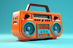家电怀旧收音机录音机模型