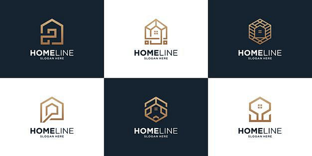 建筑房屋房子房地产logo标志矢量图素材