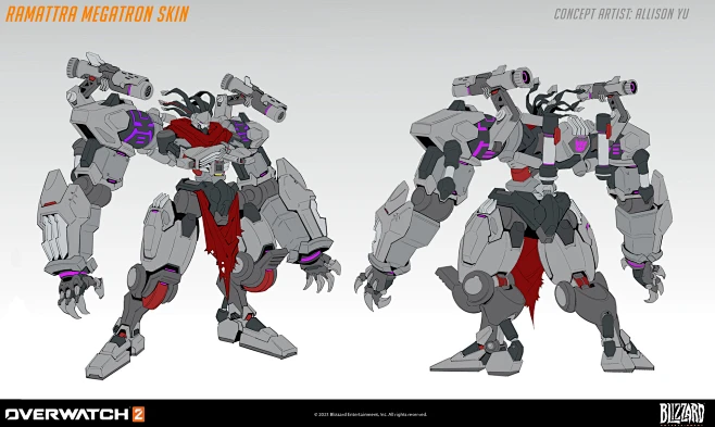 Ramattra Megatron skin-花瓣网