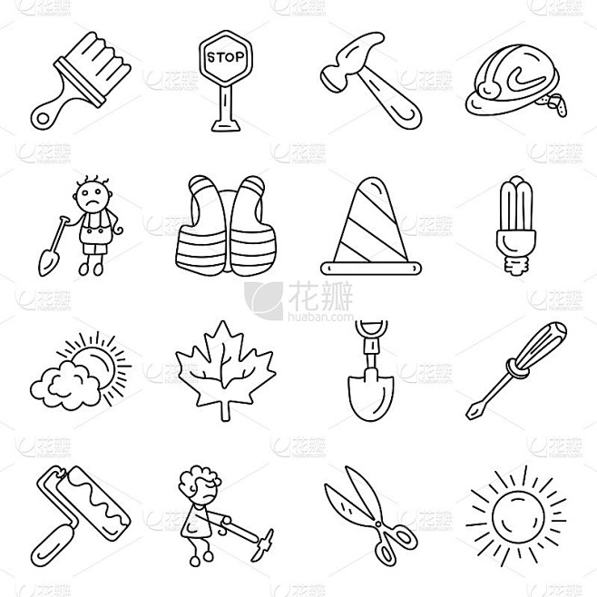 Special days hand drawn vectors pack