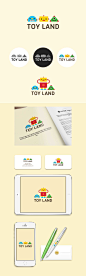 장난감천국, TOY LAND (Logo Design By Conoi)(7F83B)