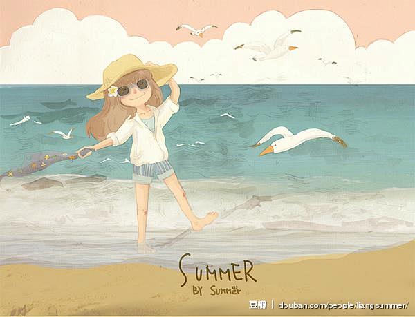 夏凉Summerbee的相册-{ 画画是...