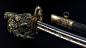 French sword, Anastasia Fileva : This model sculpted, retopologed in ZBrush, baked displaced map and normal map, rendered in V-Ray, 3d's Max. We saw it in Army Museum in Paris, I was inspired by the sable and decided to sculpt it. <br/>I made it in 