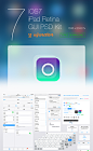 iOS 7 iPad Retina GUI PSD Kit | Tuyiyi.com!