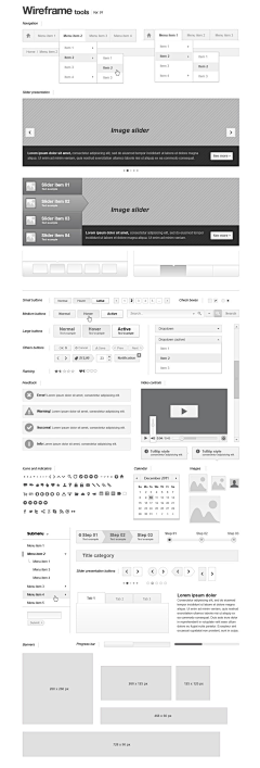 叨叨杨YH采集到Design【Wireframe】