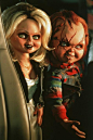 Jennifer Tilly and Brad Dourif in Bride of Chucky (1998)