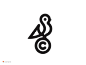 展翅高飞！20款小鸟元素Logo设计 - 优优教程网
