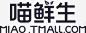 喵鲜生logo带域名图标
