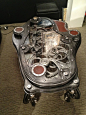 Steampunk coffee table