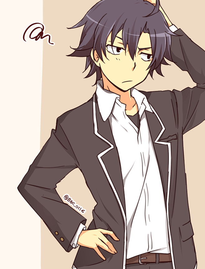 我的青春恋爱物语果然有问题882期少得另外两个男主的壁纸实在是少得