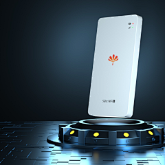 山麦创想采集到详情页随身wifi主图三维建模渲染
