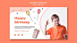 Happy birthday poster template | free psd file