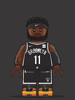 NBA x LEGO 高清 壁纸 : 当NBA球星遇到了乐高 做壁纸太好看了吧