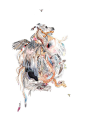 Laura Ball油画作品_插画手绘_梦想设计