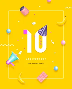 Y239高端生日派对宴席宝宝海报模板元素蛋糕祝福贺卡纸PSD素材