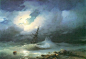 难以置信的海浪油画，令人窒息。丨来自俄罗斯画家Ivan Konstantinovich Aivazovsky。
