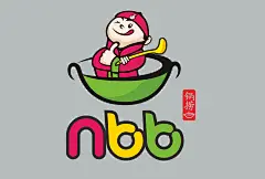 杭州谋尚品牌设计 杭州谋尚设计-nbb 火锅Logo 来自特创易创意设计平台图片编号3-nbb火锅logo设计