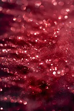 Red glitter