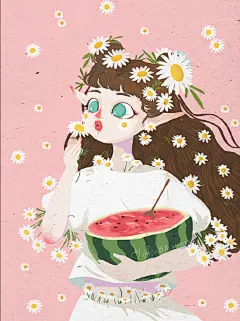                                                                                                                         作者：鱼花❀链接：O网页链接宝藏女孩鱼花小姐姐的插画作品从水彩到手绘，鱼花的作品一直阐释着自然的灵，画漂亮的女孩，画喜欢的花朵，画精灵与猫，画童年背着小竹筐采过的蘑菇......我想，是因为鱼花小姐姐对世界、对自然深深的爱，用画笔表述出来了吧。 ​​​​...展开全文c
