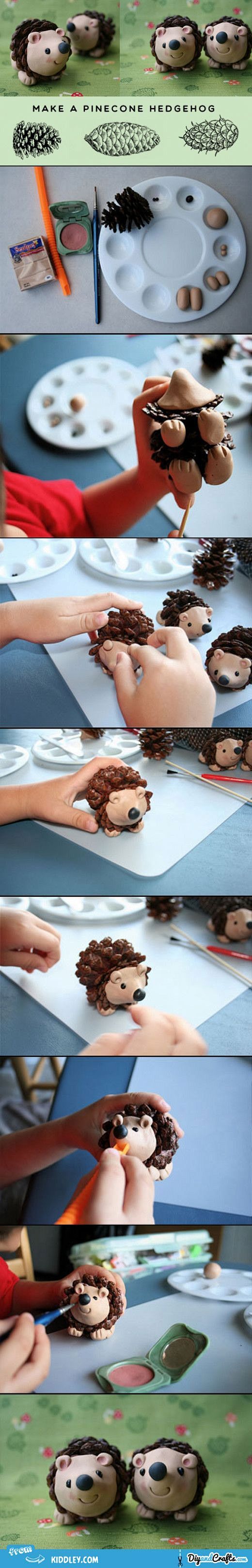 Make a pine-cone hed...