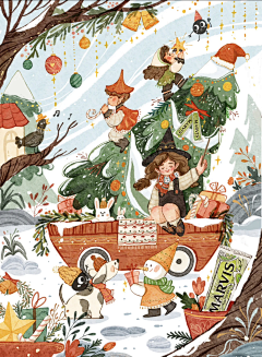 小妖的棒槌采集到插画