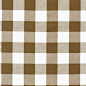 Carolina Gingham 1in. - Cocoa : Carolina Gingham 1” squares in Cocoa from Robert Kaufman About this Print: From Robert Kaufman presents a traditional country gingham from the Carolina Gingham collection. This chocolate brown and white 1