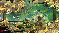 ym1573采集到手绘-场景