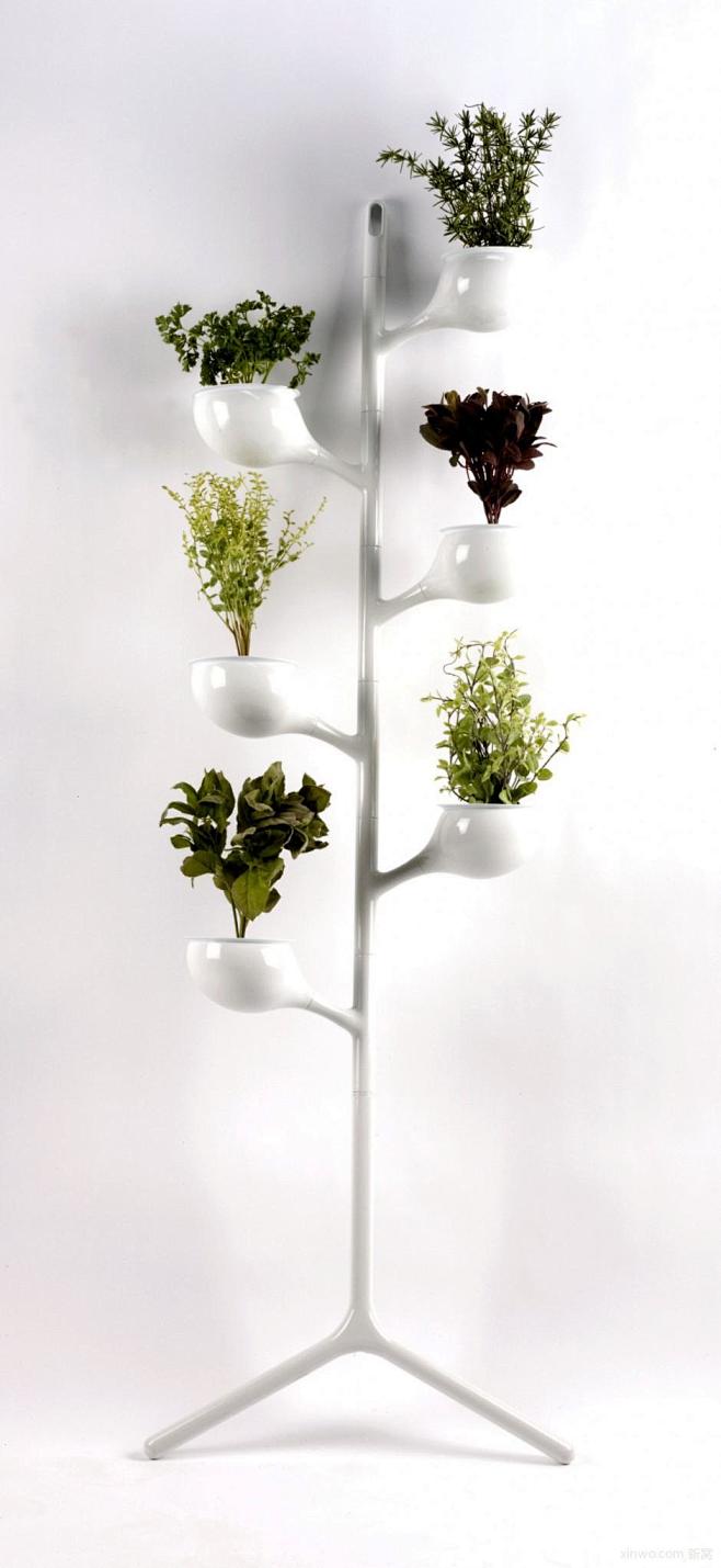 植物挂架，材料：ABS塑料，钢