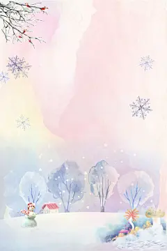 淡雅海报素材模板PS模板