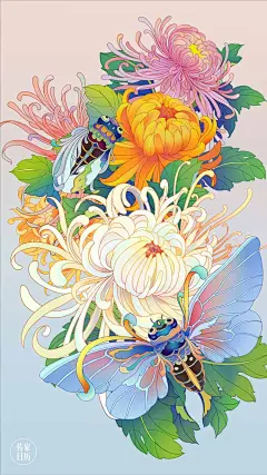 引导页-中国风插画(750×1135PX)