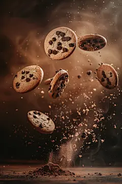 饼干零食美食点心拍摄