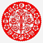 中国风花纹剪纸红色花纹高清素材 中国风 剪纸 红色 花纹 免抠png 设计图片 免费下载