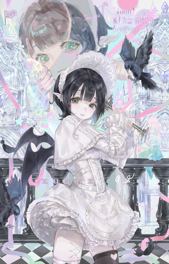 XuanX萱萱 的作品详情 - 米画师