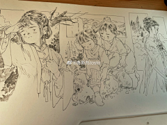 幽枫聆月采集到插画—线稿